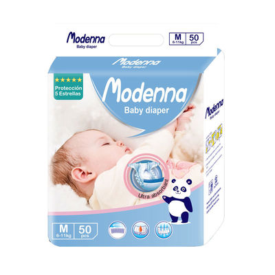 ODM Disposable Baby Nappy Cotton Organic Newborn Popok TUV ISO Disetujui