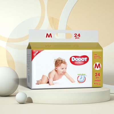 Harga yang bagus Heeppo Memproduksi Grosir Kapas Putih Baru Lahir Biodegradable Soft Grade A Cloth Like FilmBaby Disposable Diaper on line