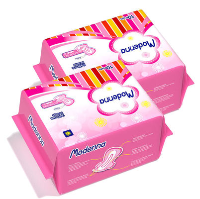 Malam Menstruasi Gunakan Pembalut Wanita Biodegradable Natural Soft Cotton Feminine Pads