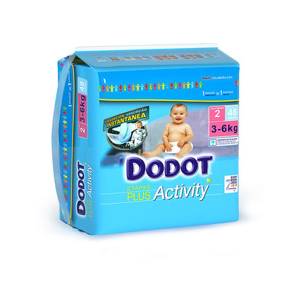 DODOT Popok Sekali Pakai Bernapas Bayi Lembut Popok Bayi 100% Katun