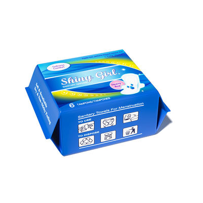 Harga yang bagus Wanita Wanita Label Pribadi Serbet sanitary sekali pakai Untuk penggunaan malam on line