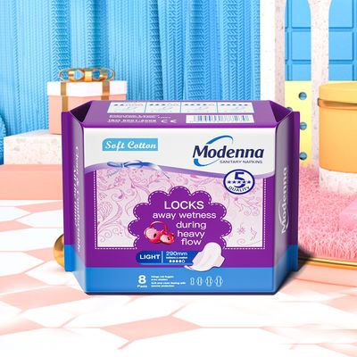 Harga yang bagus A Grade Disesuaikan Malam Penggunaan Super Wings Lady Pad Saniter Napkin Organic Cotton Saniter Pad on line