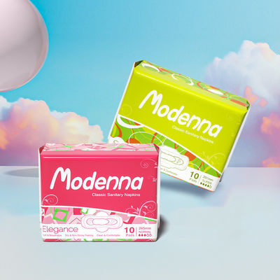 Harga yang bagus Harga Pabrik Napkin Saniter Anak Perempuan Bernafas Aktif Wanita Pad Saniter Kental Untuk Penggunaan Malam Napkin Saniter on line