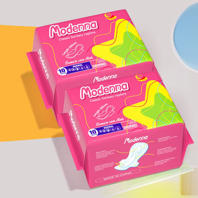 Harga yang bagus OEM Baju High Absorbent Soft Comfortable Disposable Sanitary Napkin And Blood Absorbent Pads Untuk Gadis on line
