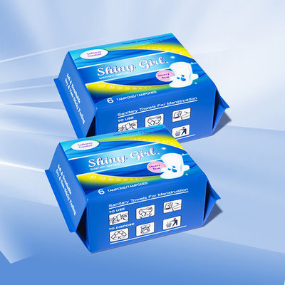 Harga yang bagus China Pemasok Kualitas Tinggi Ekonomi Wanita Panti Liner Satu Kali Pakai Katun Wanita Pad Wanita Serbet Saniter Wanita on line