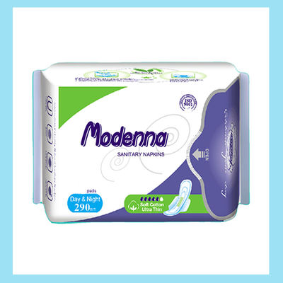Harga yang bagus Satu kali pakai Wanita Dewasa Koton Saniter Napkin Super Absorpsi Anion Organic Saniter Pad Untuk Wanita Periode Menstruasi on line