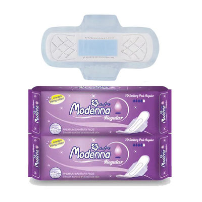 Harga yang bagus OEM sekali pakai wanita handuk sanitasi wanita sanitasi serbet dengan sayap on line