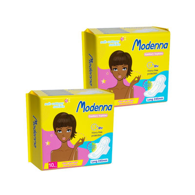 Harga yang bagus Soft Breathable Rectangle Single Use Menstrual Liners Dengan Perlindungan Kebocoran on line