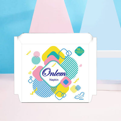 Harga yang bagus Grosir bantalan sanitasi yang dibungkus secara individual bantalan sanitasi organik 100% terdegradasi on line