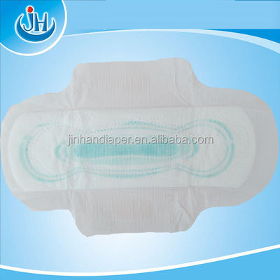 Harga yang bagus Regular Disposable Sanitary Napkin Made of Soft and Absorbent Cotton Material on line