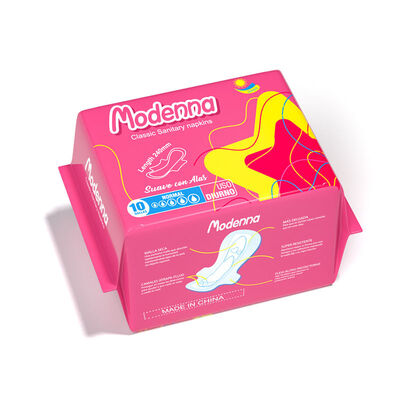 Harga yang bagus Hygienic Sanitary Napkins Private Label Feminine Disposable Menstrual Pads Thick Sanitary Pads for Heavy Flow on line