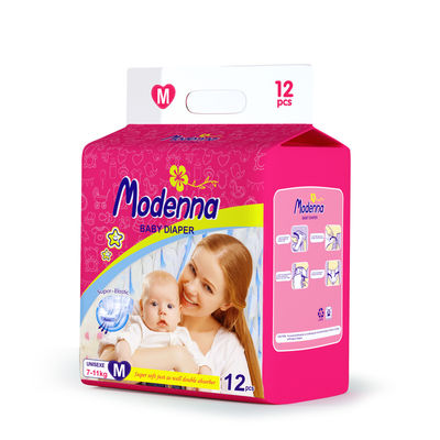Harga yang bagus OEM Soft Disposable Baby Nappy Nonwoven Children Popok Ultra Tipis on line