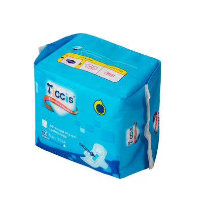 TUV ISO Disetujui Wanita Sanitary Napkin Disposable Lady Wings Sanitary Pads