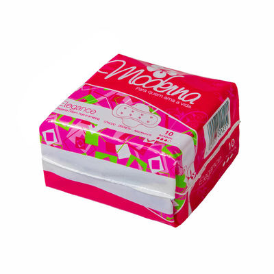 Pembalut Pembalut Penggunaan Harian Wanita yang Disesuaikan Katun Lembut Nonwoven Sekali Pakai