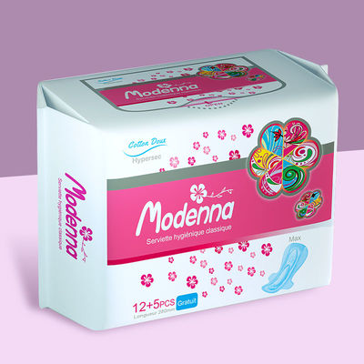 Harga yang bagus Super Absorbent Disposable Sanitary Napkin Cotton Non Woven Layer Style Untuk Wanita on line