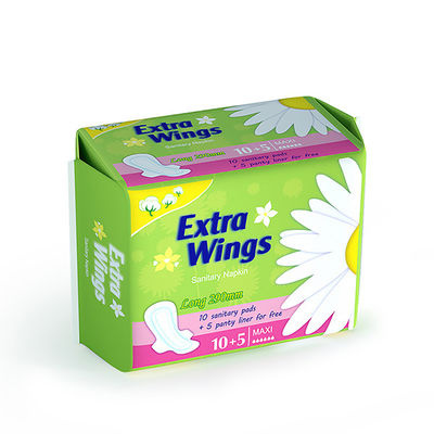 Harga yang bagus Anion Soft Cotton Female Pads Siang Dan Malam Menggunakan Penyerap Super on line