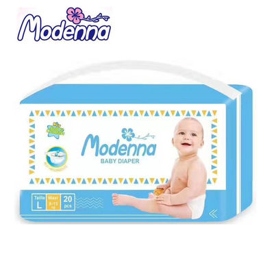 Harga yang bagus Tape Style Popok Sekali Pakai Ramah Lingkungan Bernapas Katun Lembut Untuk Bayi on line