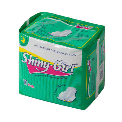 Harga yang bagus Produk Periode Wanita ISO 9001 Malam Menggunakan Pembalut Kapas Bersayap Untuk Wanita on line