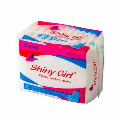Harga yang bagus Non Woven Sanitary Towel Pads Anti Bocor Diamond Embossed Feminine Sanitary Napkin on line