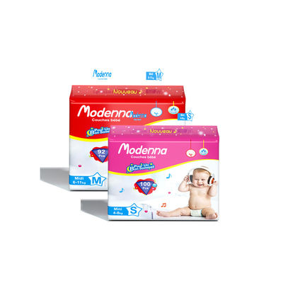 Harga yang bagus OEM Disposable Baby Popok Popok Sekali Pakai Bernapas Penyerap Super Baru Lahir on line