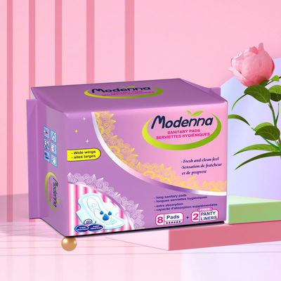 Harga yang bagus Wanita Mengenakan Sanitary Pads Penggunaan Sehari-hari Bernapas A Grade Disposable Custom on line