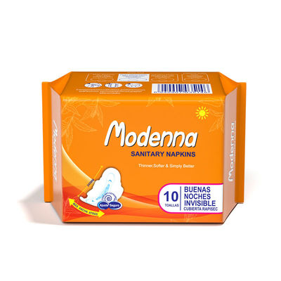 Harga yang bagus Women Sunny Cotton Menstrual Pad Winged Disposable Super Absorbency on line