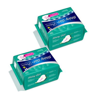 Harga yang bagus Trifold Night Use Sanitary Napkin Anion Pad Pads 230 240 270 320mm Untuk Wanita on line