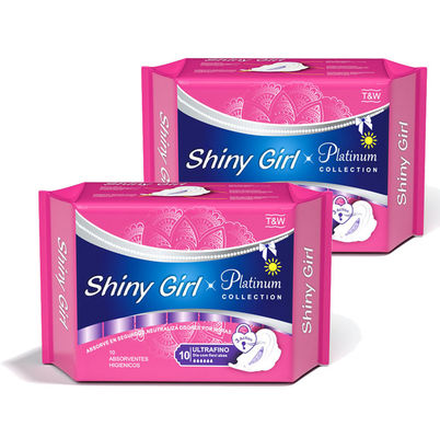 Harga yang bagus Herbal Mint Penggunaan Harian Sanitary Pads Biodegradable Organic Cotton Menstrual Pads on line