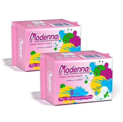 Harga yang bagus Private Label Organic Bamboo Cotton Eco Disposable Sanitary Napkins Elderly Menstrual Pads Korean on line