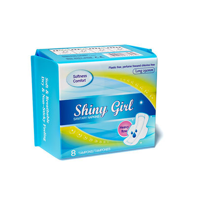 Harga yang bagus Cotton Anion Sanitary Napkin Pad Untuk Wanita Dengan Ion Negatif on line