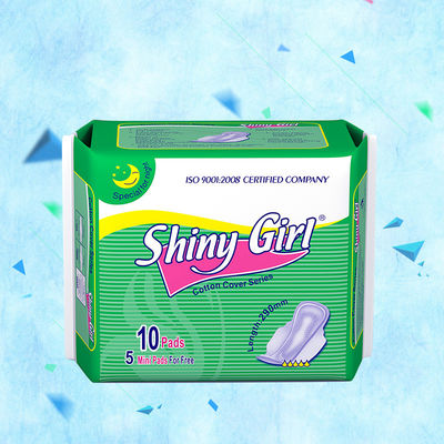 Harga yang bagus Satu kali pakai Menstrual Cotton Anion Wanita Pad Saniter Malam Gunakan Serbet Saniter on line