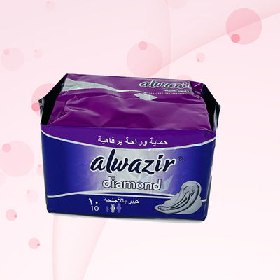 Harga yang bagus Winged Super Thin Sanitary Napkin Pad untuk penggunaan malam yang panjang on line