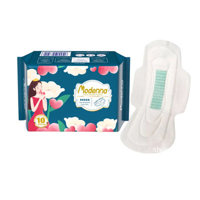Harga yang bagus 240mm Disesuaikan Hari Wanita Saniter Napkin Pad sekali pakai on line