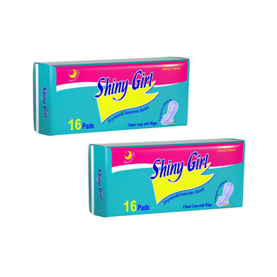 Harga yang bagus Super menyerap lurus sekali pakai sanitary napkin pads untuk wanita gadis on line