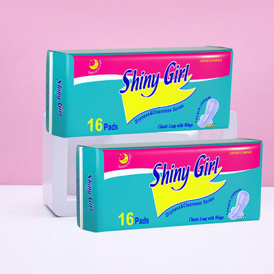 Harga yang bagus Grosir Kualitas Tinggi Menstrual Sanitary Pads Organic Cotton Anion Sanitary Napkin Bernafas Female Sanitary Pads on line