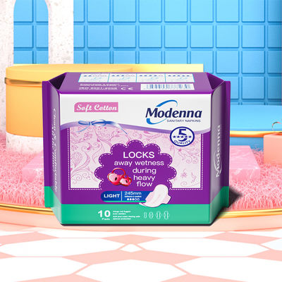 Harga yang bagus Eco Friendly 285mm Anion Saniter Napkin Ion Negatif Maternity Towel Pad Saniter on line