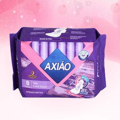 Harga yang bagus Soft Non Woven Cotton China Wanita Saniter Napkin Satu Kali Pakai Saniter Lady Pads on line