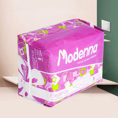 Harga yang bagus Oem Merek sekali pakai wanita handuk sanitasi Overnight pad wanita sanitasi serbet sanitasi on line