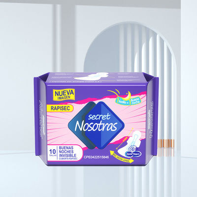 Harga yang bagus China AGrade Disesuaikan Wanita Periode Pad Sayap Kebersihan Organic Cotton Saniter Pad Lady Pad Saniter Napkin on line