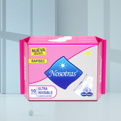 Harga yang bagus Soft Cotton Top Sheet Wanita Periode Pad Wanita Periode Produk Plus Size Lady Pad sekali pakai on line