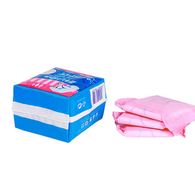 Harga yang bagus Perlengkapan wanita sekali pakai kapas Perlengkapan higienis menstruasi biru untuk wanita siang dan malam Serbet ion negatif higienis murah on line