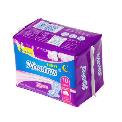 Harga yang bagus Grosir Label Pribadi Ultra Soft Penggunaan harian 245mm Pakaian wanita sekali pakai Pakaian sekali pakai Harga murah Pakaian higienis kapas on line