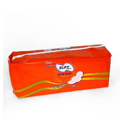 Harga yang bagus Arab sekali pakai Wanita Menstrual Pad Cotton Anion Wanita Saniter Pad Malam Penggunaan Wanita Saniter Napkin Supplier on line