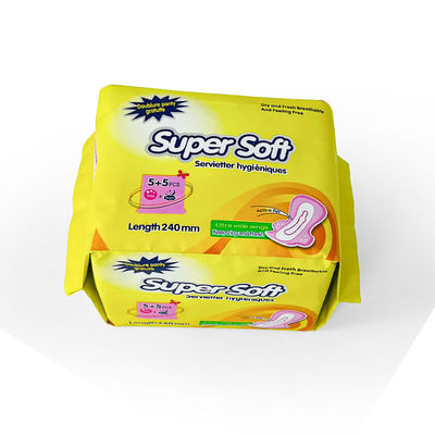 Harga yang bagus Pabrik Soft Cotton Top Sheet Disposable Lady Saniter Handuk Saniter Pad Wanita Saniter Serbet Wanita Periode on line