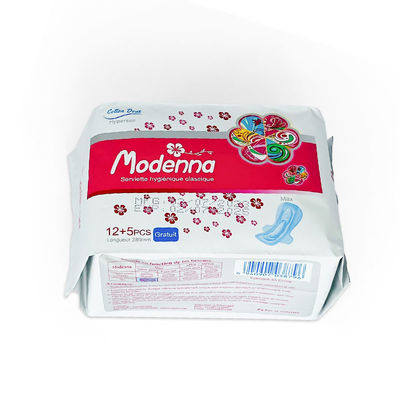 Harga yang bagus Grosir Kualitas Tinggi Menstrual Sanitary Pad Cotton Afrika Wanita Sanitary Napkin Bernafas Female Sanitary Pad on line