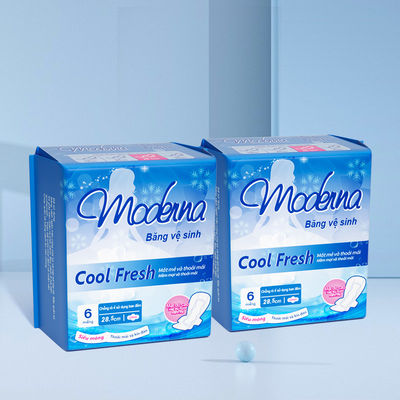 Harga yang bagus Super Absorpsi Kualitas Terbaik 290Mm 10.5g Malam Wanita Pad Wanita Saniter Napkin Panjang Pad Lembut Pakaian Bawang on line
