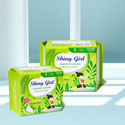 Harga yang bagus Grosir Bernafas tebal Periode Pad Gadis Wanita Menstruasi sanitary Pad Disposable Biodegradable Winged Panty Liner on line