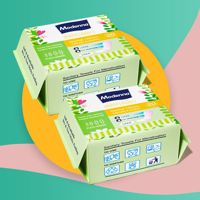 Harga yang bagus Baru Datang Disposable Hygienic Soft Cotton Wanita Pad Napkin Organik Natural Lady Sanitary Napkin Produsen on line