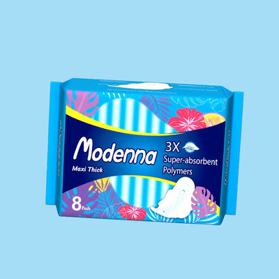 Harga yang bagus Pabrik sekali pakai Periode menstruasi penggunaan sehari-hari Katun Anion Wanita Padding Saniter Penggunaan Malam Wanita Serbet Saniter Pemasok on line