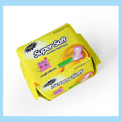 Harga yang bagus OEM Disesuaikan Wanita Kalung Periode Periode Super Absorpsi Serbaguna Putih Katun Menstrual Serbet Saniter on line